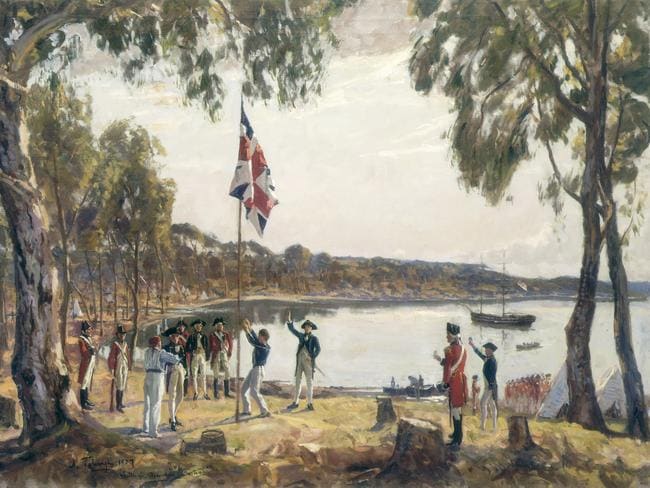 Convicts Arriving In Australia